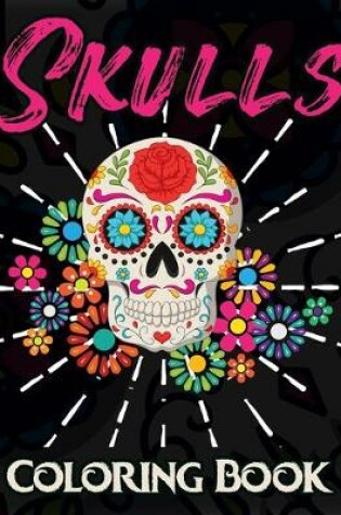 Cover of Skulls Coloring Book