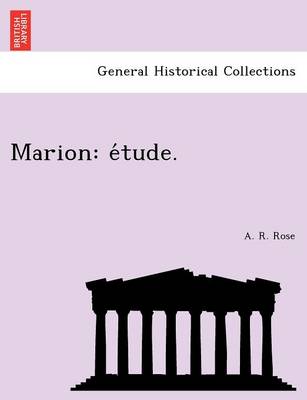 Book cover for Marion