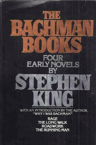 Cover of King Stephen : Bachman Books (Hbk)
