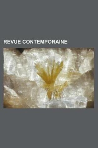 Cover of Revue Contemporaine (Ser. 2, V. 17 (Sept.-Oct. 1860))