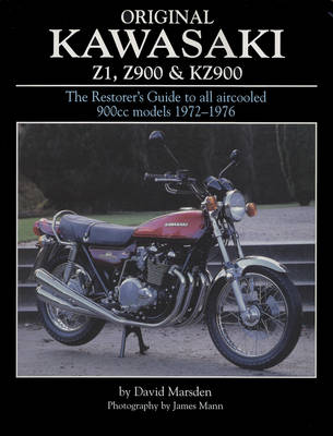 Book cover for Original Kawasaki Z1, Z900 and KZ900