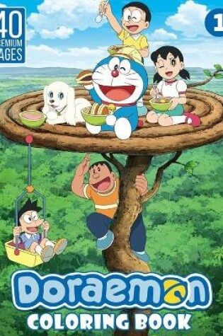 Cover of Doraemon Coloring Book Vol1