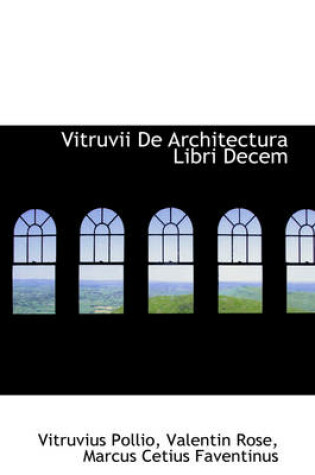 Cover of Vitruvii de Architectura Libri Decem