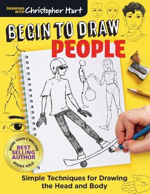Book cover for Begin to Draw People