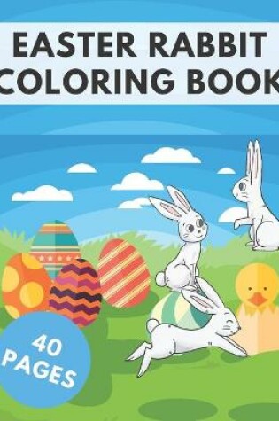 Cover of Easter Rabbit Coloring Book