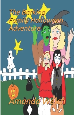 Book cover for The Barking Family Halloween Adcenture