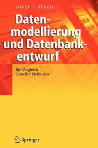 Cover of Datenmodellierung Und Datenbankentwurf: Ein Vergleich Aktueller Methoden