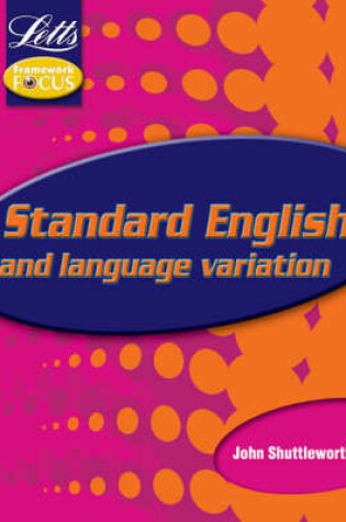Cover of Key Stage 3 Framework Focus: Standard English