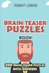 Book cover for Brain Teaser Puzzles Book