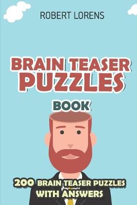 Book cover for Brain Teaser Puzzles Book