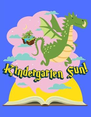 Book cover for Kindergarten Fun Dragon Primary Notebook