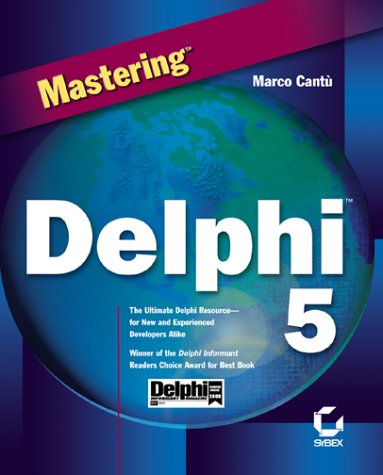 Book cover for Mastering Delphi 5