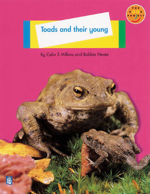 Book cover for Toads and their young Non-Fiction 1