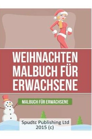 Cover of Weihnachten Malbuch für Erwachsene