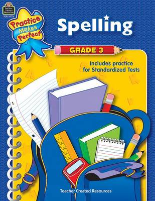 Book cover for Spelling Grade 3