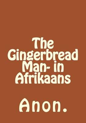 Book cover for The Gingerbread Man- in Afrikaans