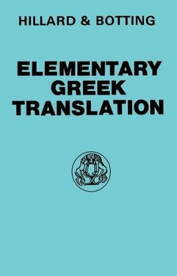 Book cover for Elementary Greek Translation