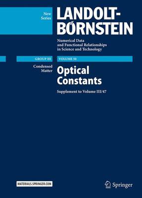 Book cover for Optical Constants