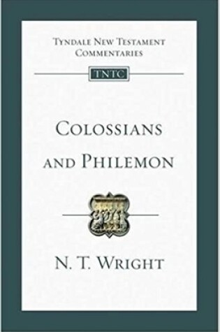 Cover of Colossians & Philemon