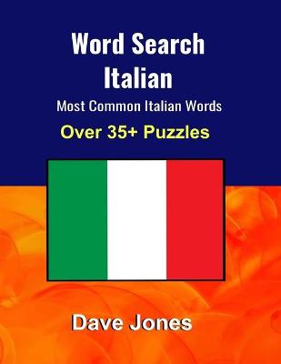 Book cover for Word Search Italian Most Common Italian Words