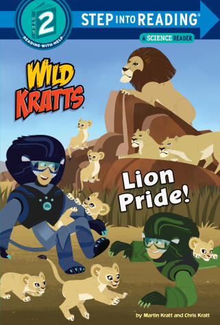 Book cover for Lion Pride (Wild Kratts)