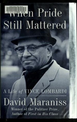 Book cover for When Pride Still Mattered