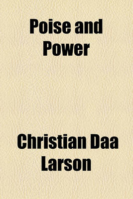 Book cover for Poise and Power