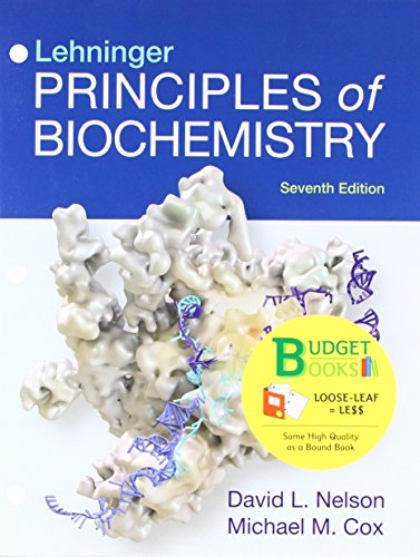 Book cover for Loose-Leaf Version for Lehninger Principles of Biochemistry 7e & Saplingplus for Lehninger Principles of Biochemistry 7e (Six-Month Access)