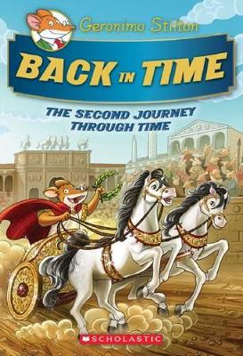 Book cover for Back in Time (Geronimo Stilton the Journey Through Time #2)