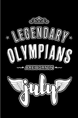 Cover of Legendary Olympians are born in July