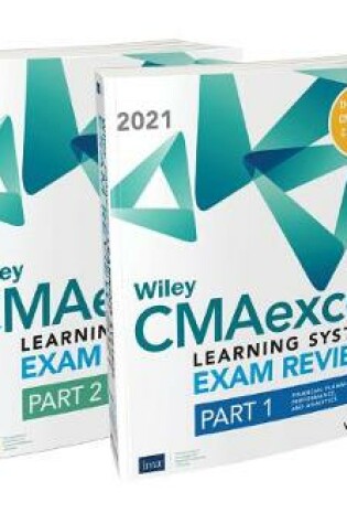 Cover of Wiley CMAexcel Learning System Exam Review 2021: Complete Set (2–year access)
