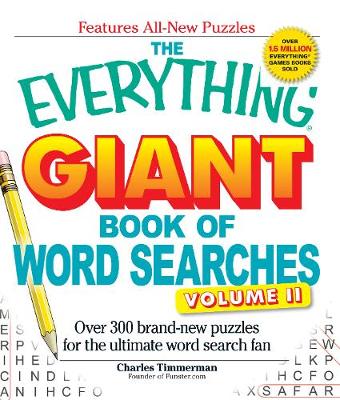 Book cover for The Everything Giant Book of Word Searches Volume II