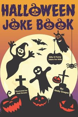 Book cover for Halloween Joke Book For Kids