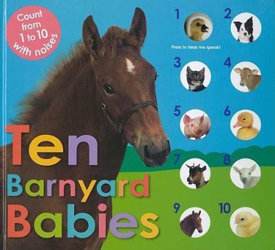 Book cover for Ten Barnyard Babies