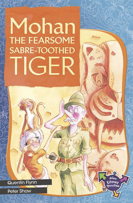 Book cover for Mohan The Fearsome Sabre-Toothed Tiger