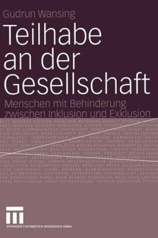 Cover of Teilhabe an der Gesellschaft