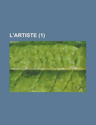 Book cover for L'Artiste (1)