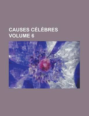 Book cover for Causes Celebres Volume 6