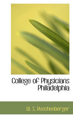 Book cover for College of Physicians Philadelphia