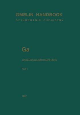 Book cover for Ga Organogallium Compounds