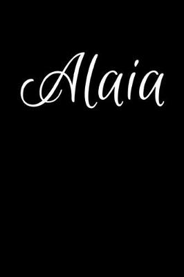 Book cover for Alaia