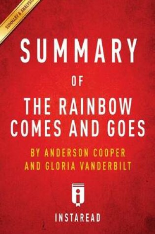 Cover of Summary of The Rainbow Comes and Goes by Anderson Cooper and Gloria Vanderbilt Includes Analysis