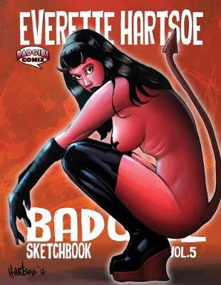 Book cover for Badgirl Sketchbook vol.5-Kickstarter edition