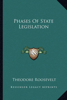 Book cover for Phases of State Legislation