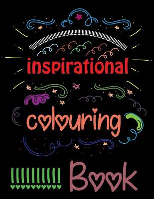 Book cover for Inspirational Coloring Book