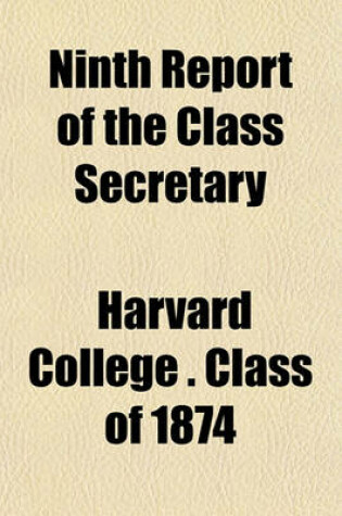 Cover of Ninth Report of the Class Secretary