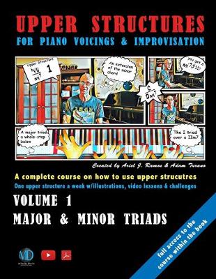 Book cover for Upper Structures for Piano Voicings & Improvisation