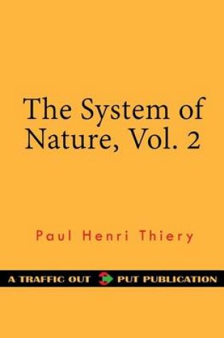 Cover of The System of Nature, Vol. 2