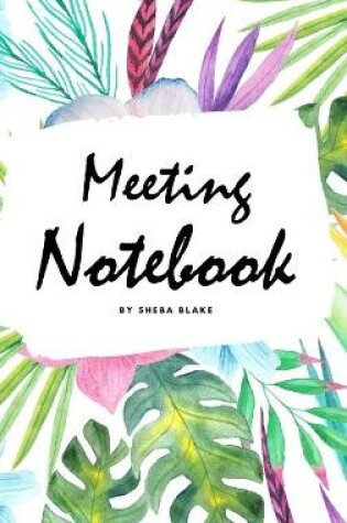 Cover of Meeting Notebook for Work (Small Hardcover Planner / Journal)