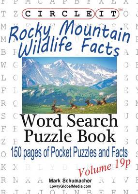 Book cover for Circle It, Rocky Mountain Wildlife Facts, Pocket Size, Word Search, Puzzle Book